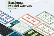 Business Model Canvas Keynote, a Presentation Template by Slidesmash (Thumbnail 1 of 4)