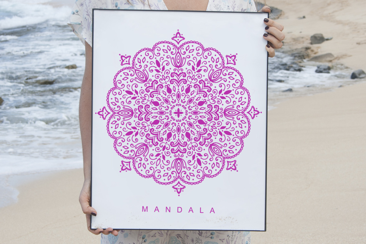 Hand drawn set of vector mandalas, an Object Graphic by Transia (Photo 4 of 4)