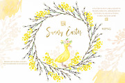 Sunny Easter bunny Watercolor, an Illustration by LABFcreations (Thumbnail 5 of 17)