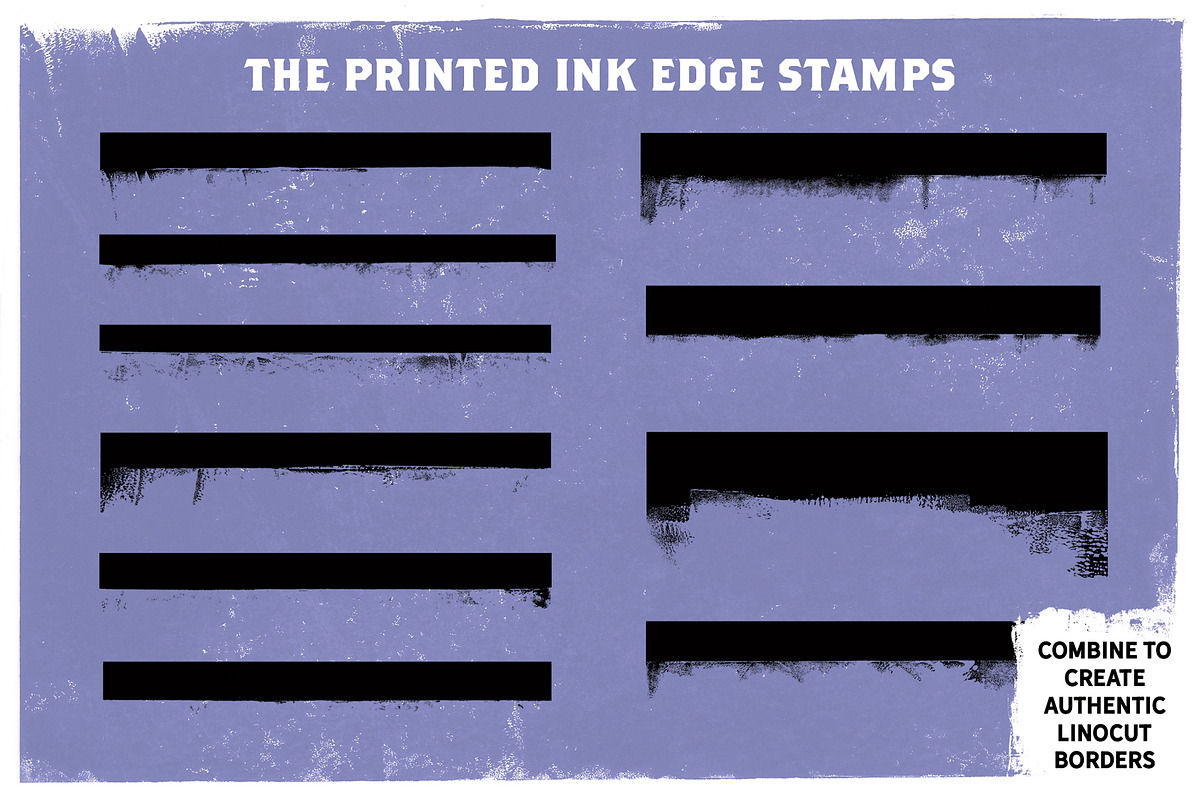 Linocut Lovers Companion - Procreate, a Brush Add-On by The Artifex Forge (Photo 10 of 11)