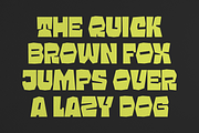 Grazion - Bold Retro Display Font, a Sans Serif Font by Typetemp Studio (Thumbnail 5 of 15)