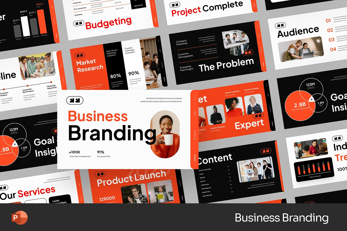 Business Branding Powerpoint, a Presentation Template by Fit-tee (Photo 2 of 2)