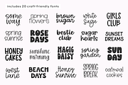 Cute Font Bundle | 20 Fonts, a Handwritten Font by KA Designs (Thumbnail 2 of 15)