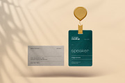 ID badge & business card mockup, a Product Mockup by dpi (Thumbnail 13 of 16)