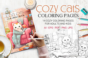 Coloring Pages For Adults and Kids, an Animal Illustration by AlineArtStore (Thumbnail 1 of 6)