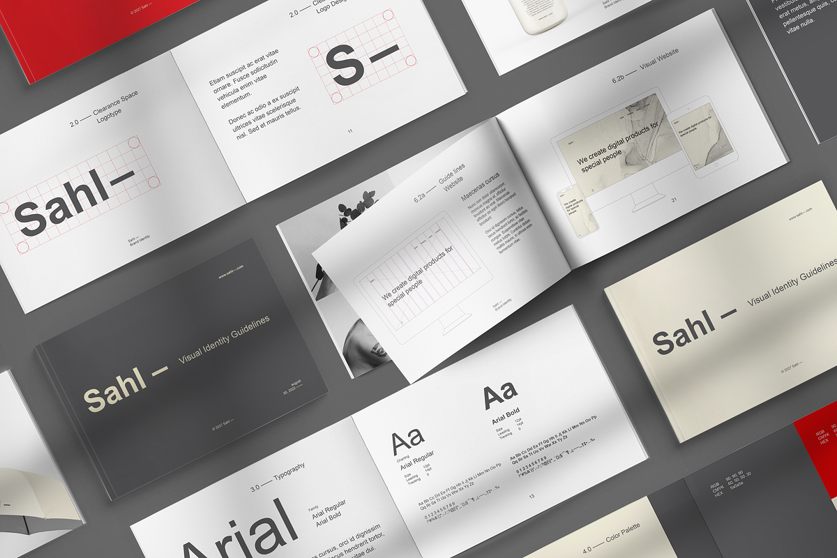 Visual Identity Guidelines, a Brochure Template by BOXKAYU (Photo 3 of 10)