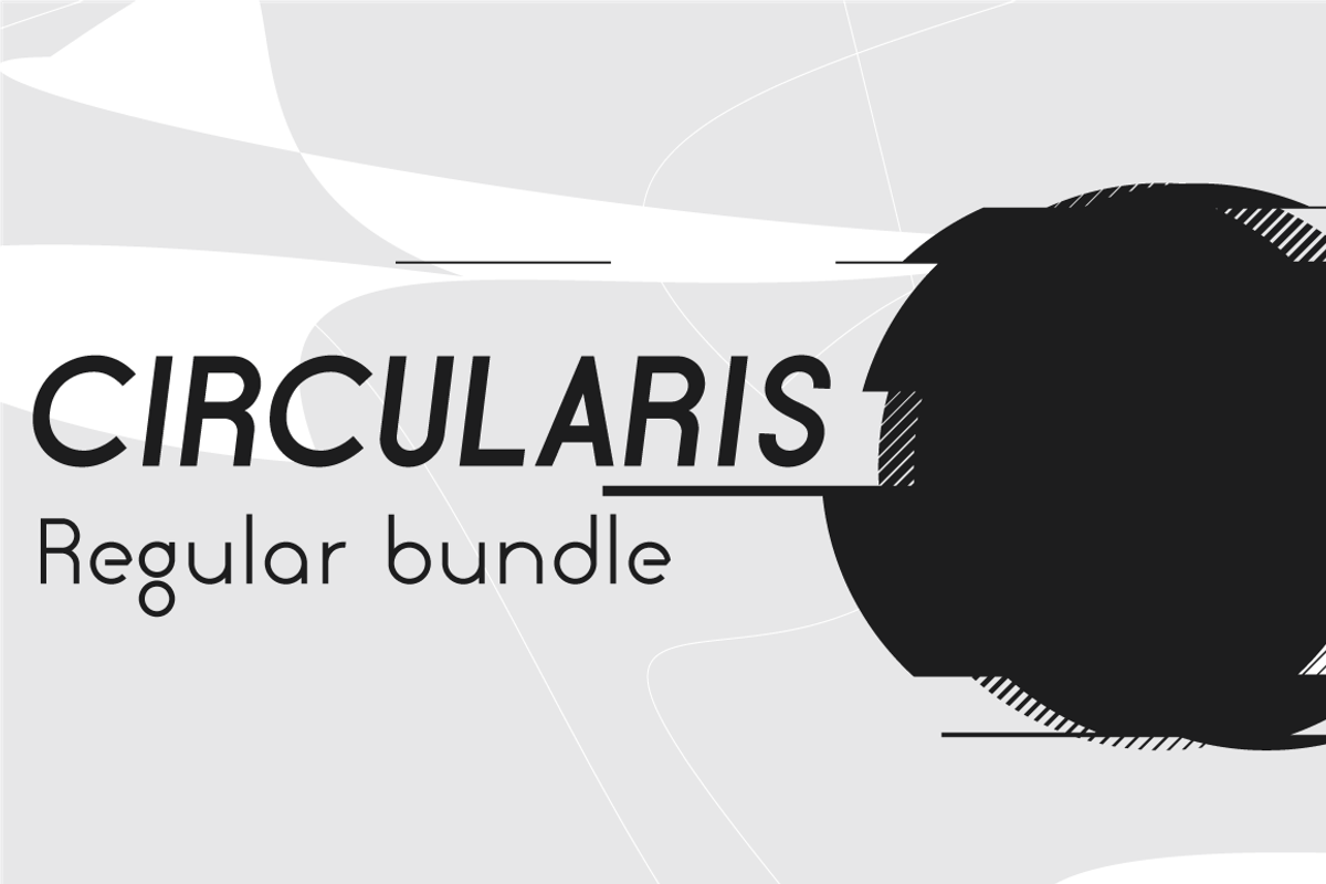 Circularis Regular /+free italic/