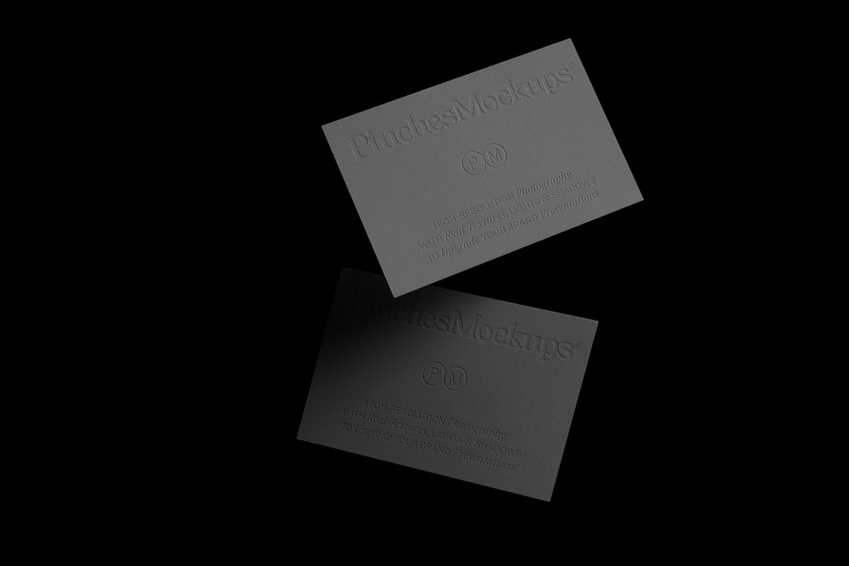 Business Cards PM BC12 Mockup, a Mockup by PinchesMockups© (Photo 3 of 4)