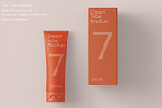 Cosmetic Tube Mockup, a Product Mockup by GraphicWave (Thumbnail 4 of 9)