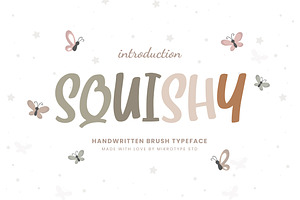 Squishy Brush Business Font