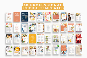 Recipe EBook Canva Template