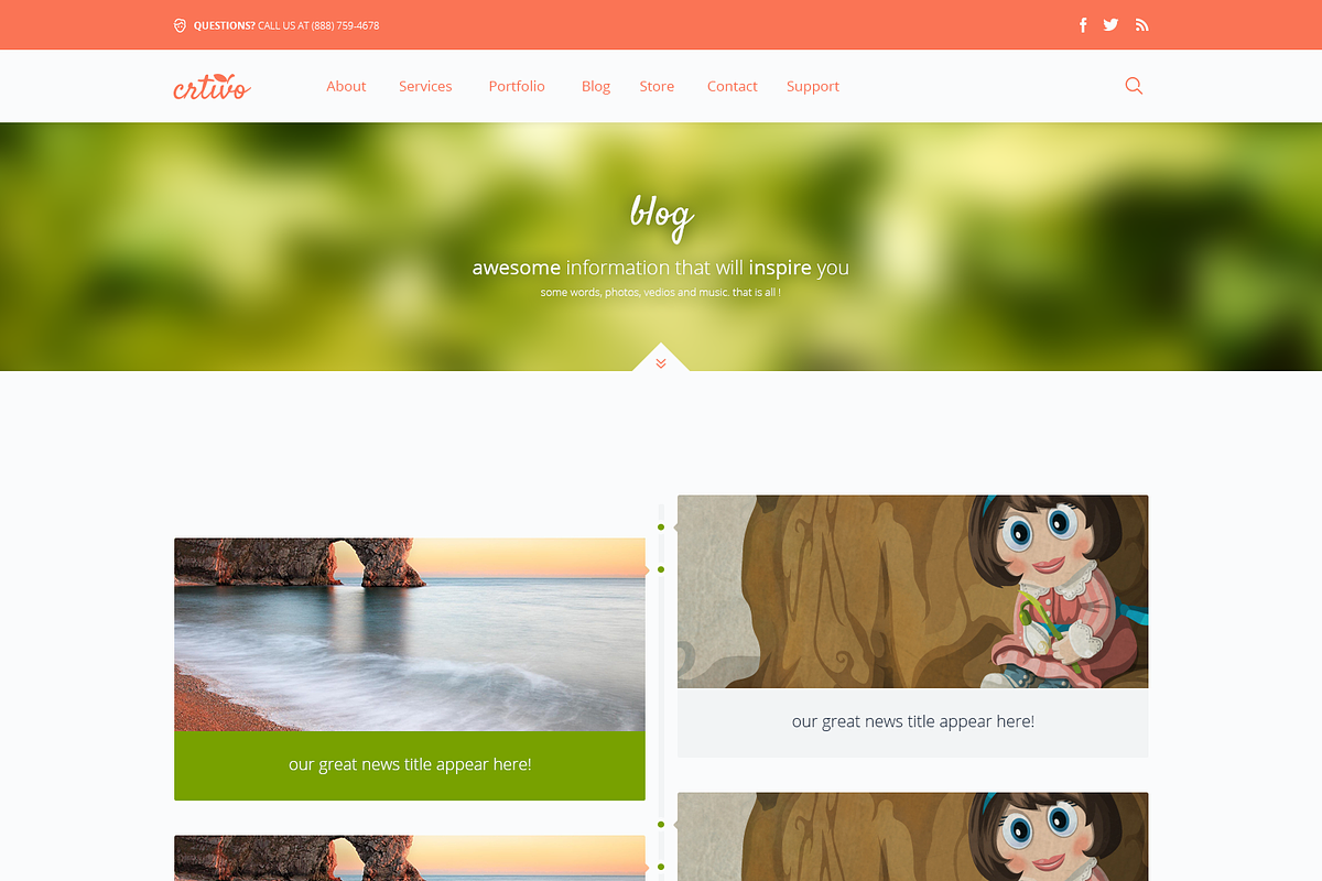 CRTIVO - Creative One Page (7 PSD), a Landing Page Template by Pixvar Studio (Photo 4 of 5)