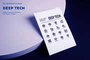 Deep Tech | 32 Icons Set, an Outline Icon by Marina Silence (Thumbnail 16 of 17)