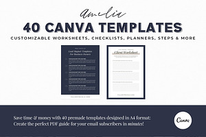 Lead Magnet Template Bundle - Canva