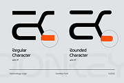 Donkey - Ligature Technology Font, a Sans Serif Font by TokoPress (Thumbnail 10 of 14)