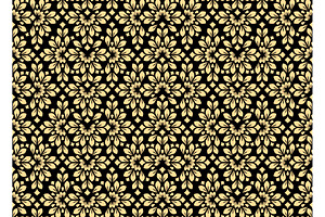 Flower geometric pattern.