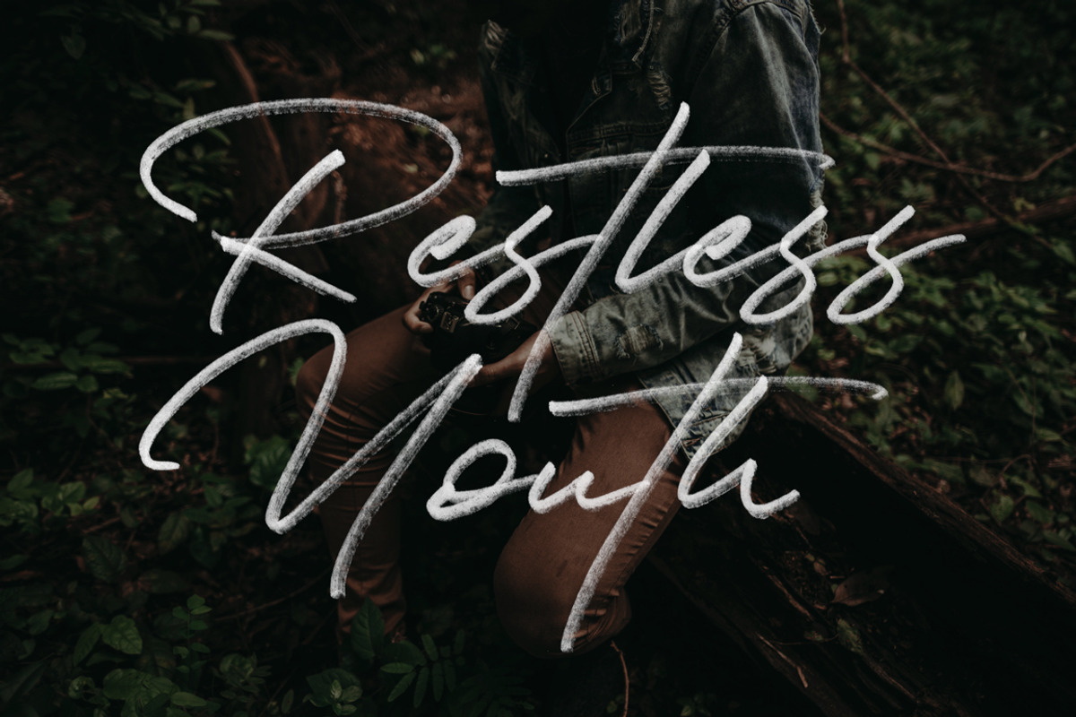 JV Signature SVG - Opentype SVG preview 5