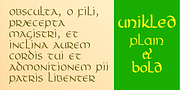 Unikled, a Font by Ingrimayne Type (Thumbnail 2 of 7)