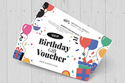 Birthday Discount Voucher Template, a Card Template by MightyDesign (Thumbnail 3 of 6)