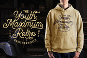 Mayhena Monoline Font, a Script Font by Arterfak Project (Thumbnail 7 of 12)