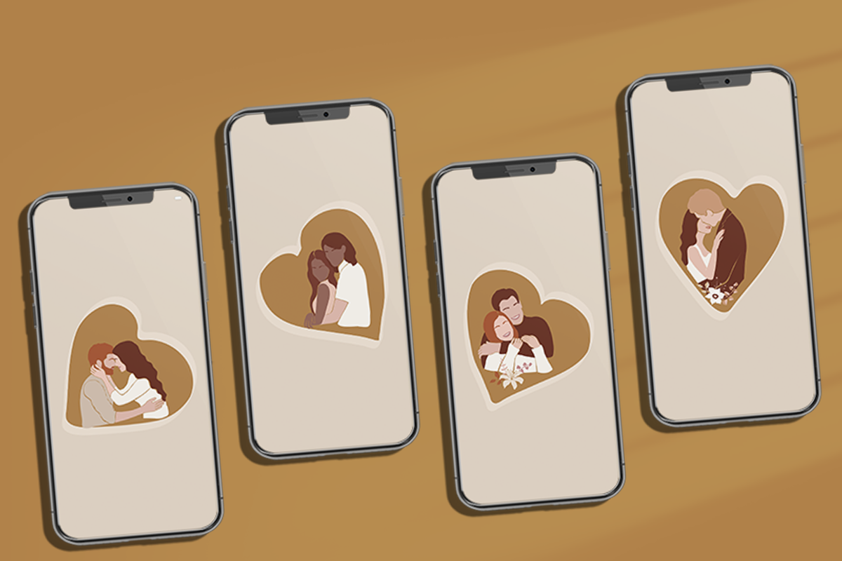 Happy Valentine’s Day  Illustrations, a Person Illustration by Irena Art (Photo 5 of 8)