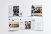 Square Trifold Brochure Mockups, a Print Template by Mockups by Carlos Viloria (Thumbnail 13 of 23)