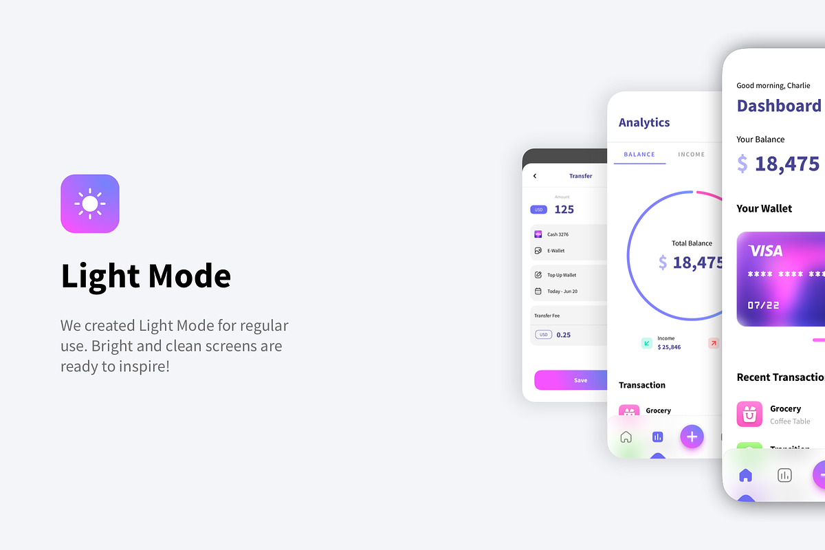 Mobile Wallet UI Kit, an UI Kit Template by UrLabs (Photo 7 of 10)