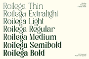 Roilega - Luxury Brand Family Font, a Serif Font by Pandeka Studio (Thumbnail 3 of 11)
