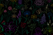 Seamless floral pattern, a Texture Illustration by Nenahliadava Design (Thumbnail 3 of 3)