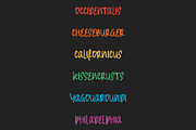 Artiskid Font, a Font by Atj.std (Thumbnail 8 of 8)