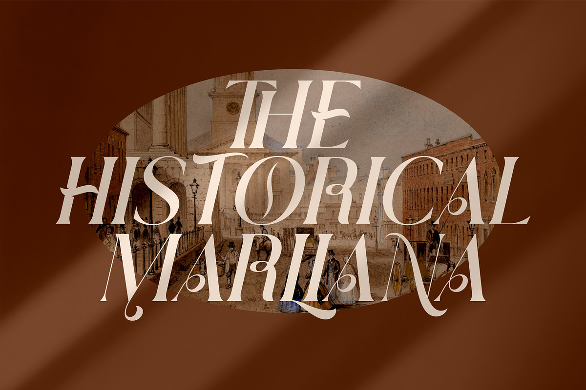 THE HISTORICAL MARLIANA, a Sans Serif Font by Storytype Studio (Photo 6 of 9)