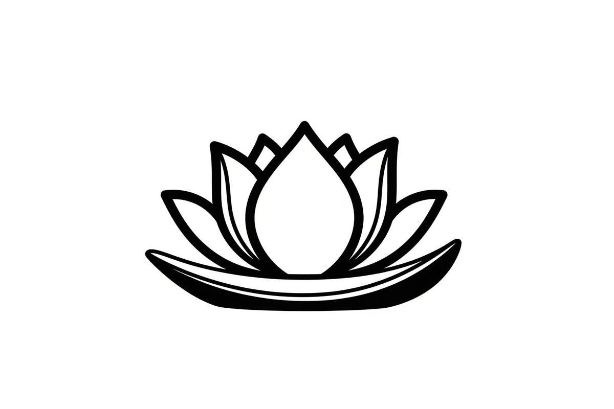 Lotus Flower Silhouette Vector Bundl, an Illustration by Creativeshirt (Photo 30 of 51)