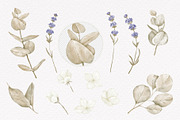 Magnolia Spring Flowers Ribbon Bow, a Decorative Illustration by PawGraphic (Thumbnail 3 of 11)