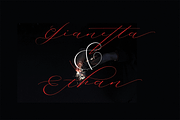 Gianetta, a Script Font by danti (Thumbnail 6 of 6)