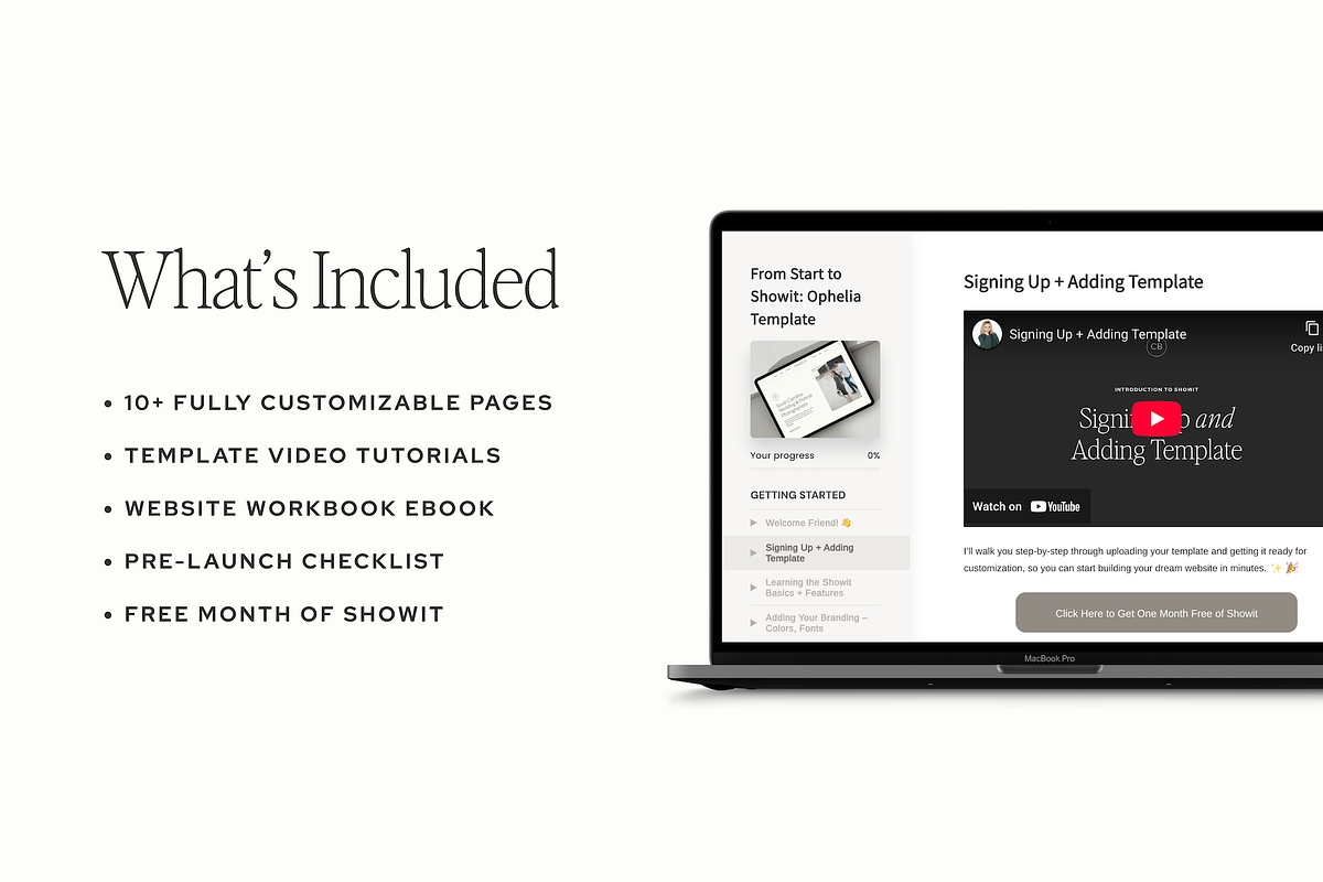 Showit Website Template | Ophelia, a Websites & App Template by CB Creative Studios (Photo 4 of 5)