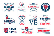 Baseball engraved odjects & emblems, an Education Illustration by Akimo Mia (Thumbnail 2 of 8)