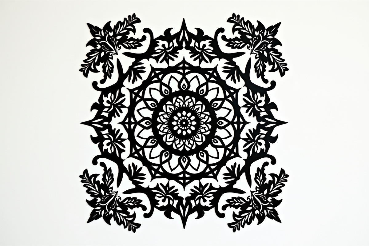 Ornamental Floral Laser Cut Lotus, an Object 3D Model by Designs_River (Photo 7 of 7)
