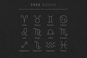 Zodiac & Constellation Collection, a Decorative Illustration by Flo Sacred Art (Thumbnail 5 of 17)