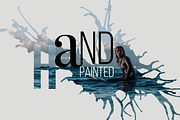 45 Grungy Paint Masks PSD, a Texture Graphic by lissius (Thumbnail 6 of 8)
