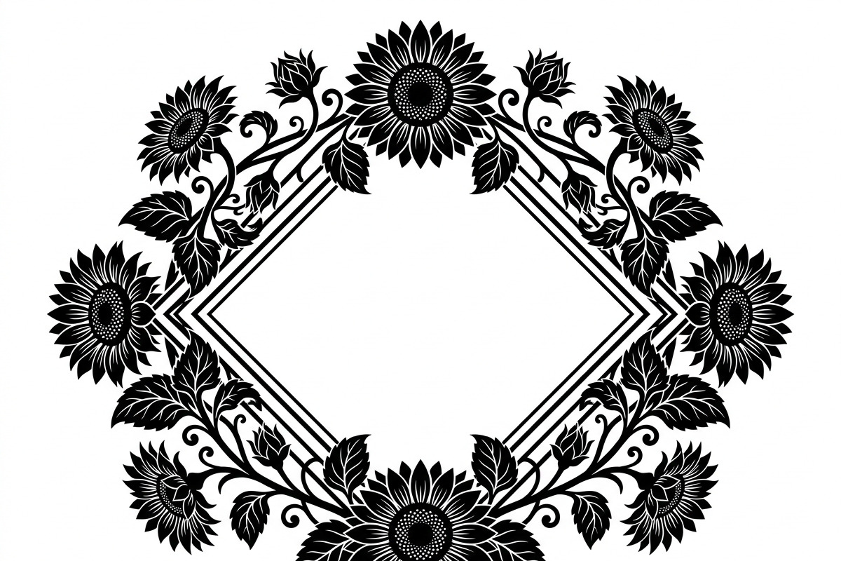 60 Romantic Diamond Wall Floral, a Decorative Illustration by Amazin_art (Photo 9 of 45)