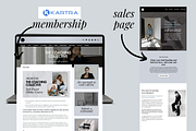 Kartra Coaching Membership Template, a Landing Page Template by Solana Creative Co. (Thumbnail 2 of 12)