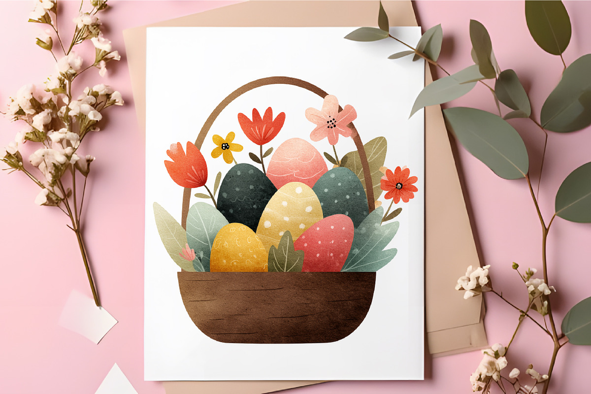 Whimsical Easter Day Animal Clipart, an Illustration by RobertsArt (Photo 3 of 5)