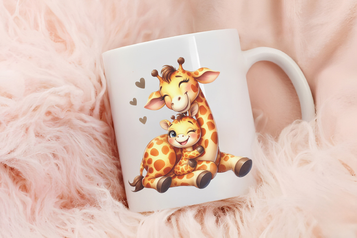 Mothers day animals Clipart, an Illustration by RobertsArt (Photo 5 of 7)
