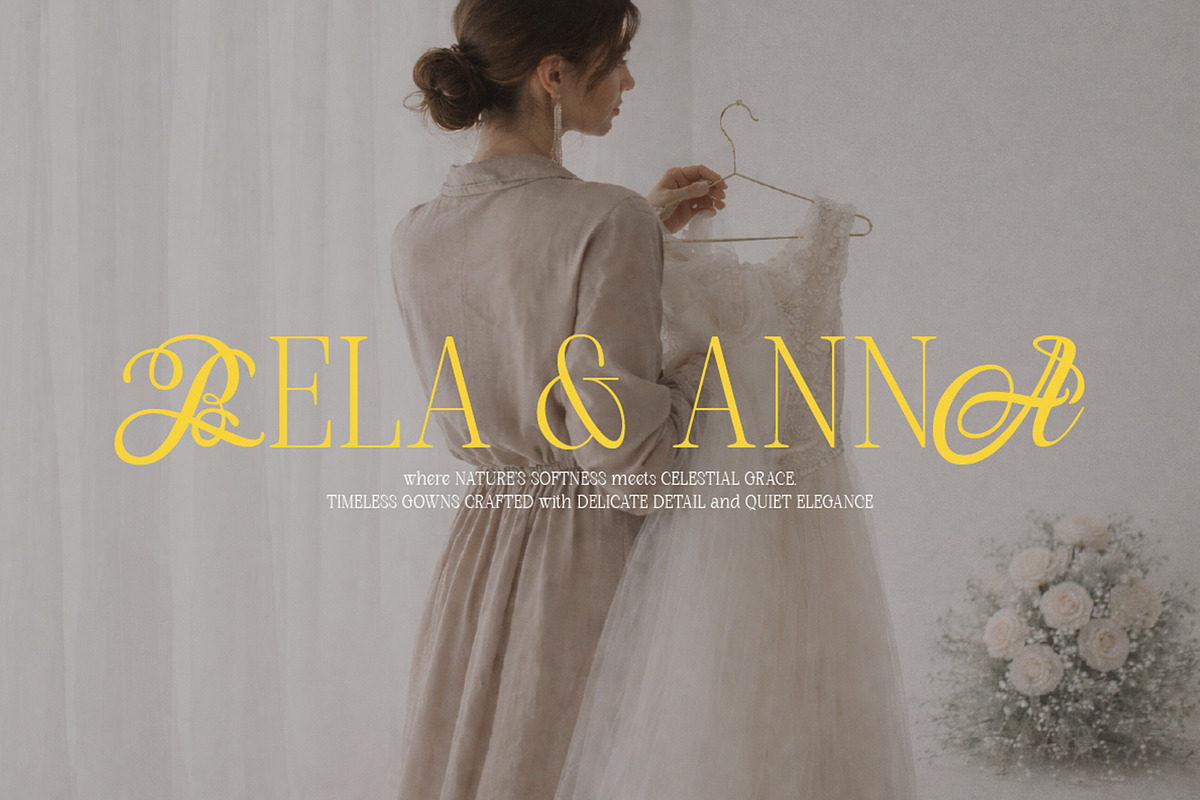 Roman Nemure - Romance Serif Font, a Serif Font by Muflieart (Photo 5 of 8)