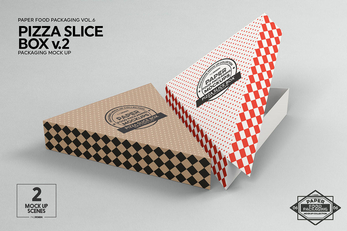 VOL.6: Food Box Packaging Mockups, a Cups & Container Mockup by INCDesign (Photo 10 of 20)