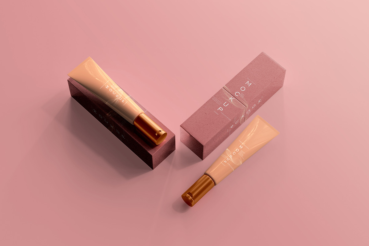 390+ Cosmetic Branding Mockup Scenes, a Cups & Container Mockup by pmvch (Photo 82 of 367)