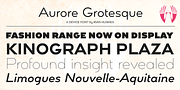 Aurore Grotesque, a Sans Serif Font by Device (Thumbnail 7 of 12)