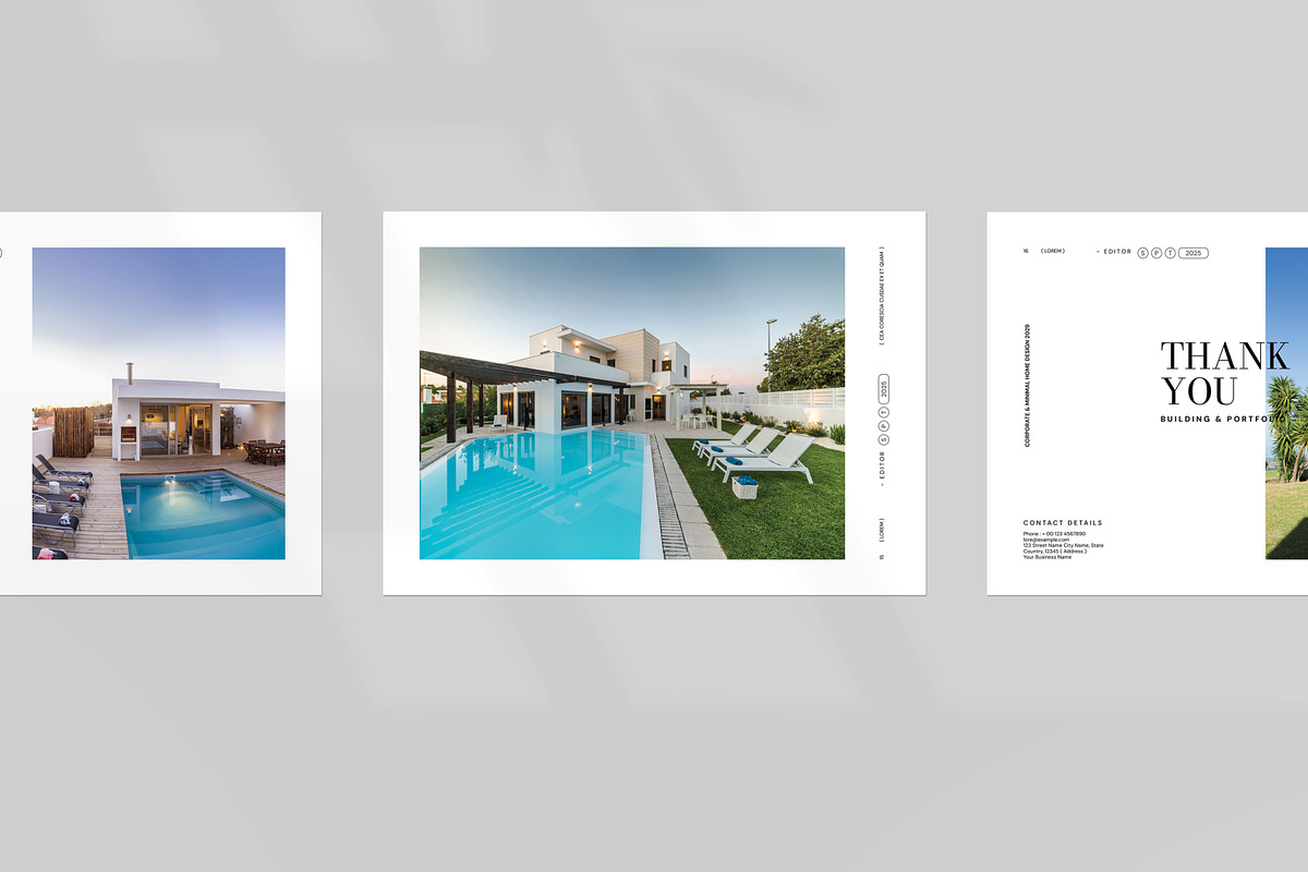 Architecture Landscape Template, a Brochure Template by PrintIdea (Photo 6 of 6)
