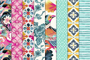 Eclectic Artistic Digital Paper Set, a Pattern Graphic by Maishop (Thumbnail 2 of 3)