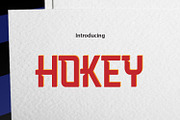 HOOKEY, a Font by da_only_aan (Thumbnail 1 of 5)